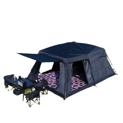 Outdoor Tent two rooms one hall 4 people 8 people 10 people camping padded rainproof camping portable