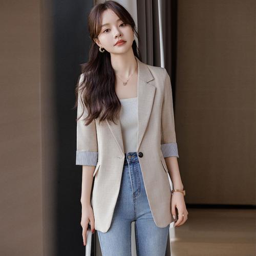 New women's suit elegant commuter three-quarter sleeve suit formal wear casual suit