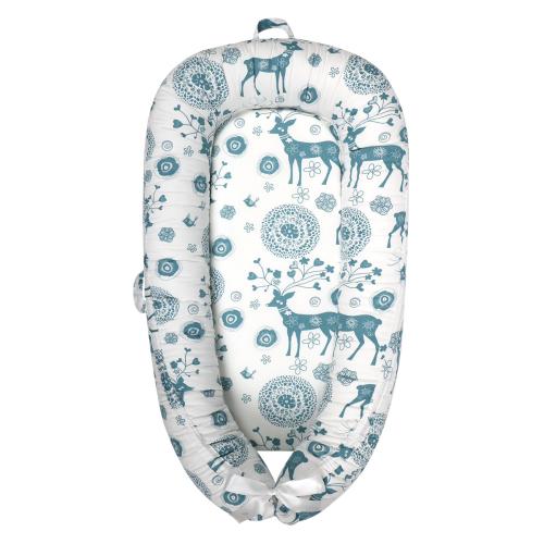 Cotton Baby Crib portable & hardwearing & detachable PP Cotton printed PC