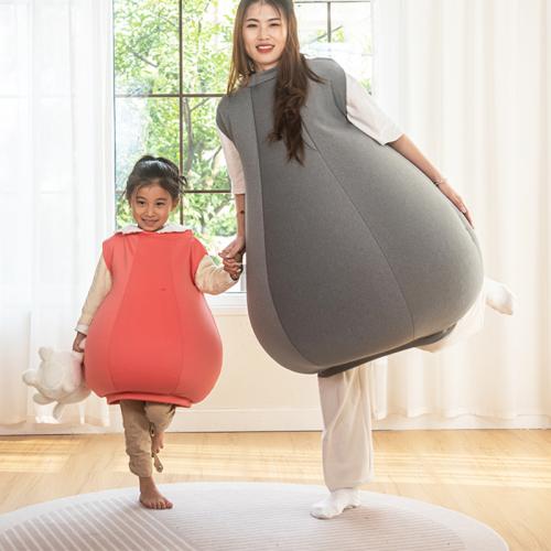 Creative lazy sofa bean bag can sit and wear creative fun sofa cushion single children's sofa