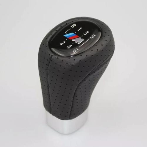 6 Speed Gear Shift Knob PULeather For BMW 1 3 5 6 Series E46 E60 E62 E83 E91 E92