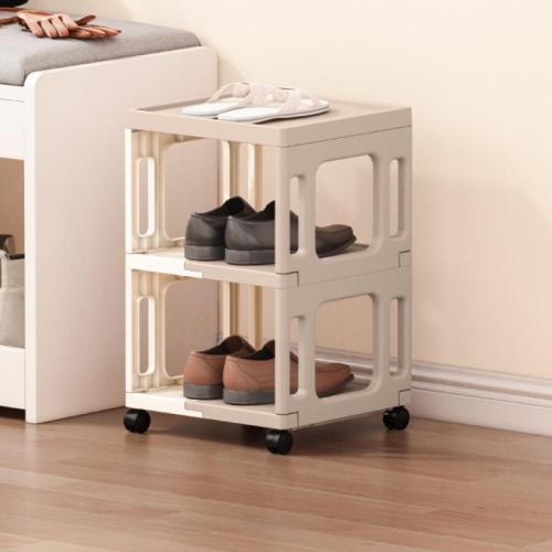 Creative Folding Shoe Rack Multi-layer Household Space-saving Shoe Storage Cabinet Installation-free