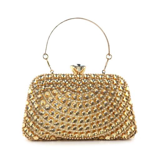 New Luxury Evening Bag Women's Party Banquet Clutch Shiny Dress Bag All-match Crossbody Bag