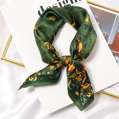 Real Silk Easy Matching Square Scarf, for women, printed, different pattern for choice, more colors for choice,  PC