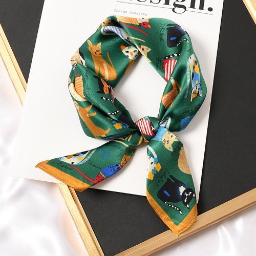 Real Silk Easy Matching Square Scarf, for women, printed, different pattern for choice, more colors for choice,  PC