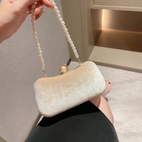 Dinner Clutch Bag Banquet Small Bag Matching Pearl Bag Vintage Style