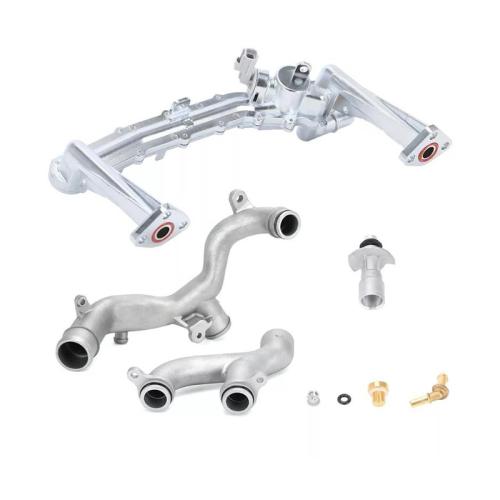 Upgraded 2024 Metal Coolant Water Pipe System Kit For Jaguar XE XF XJ F-Type 3.0