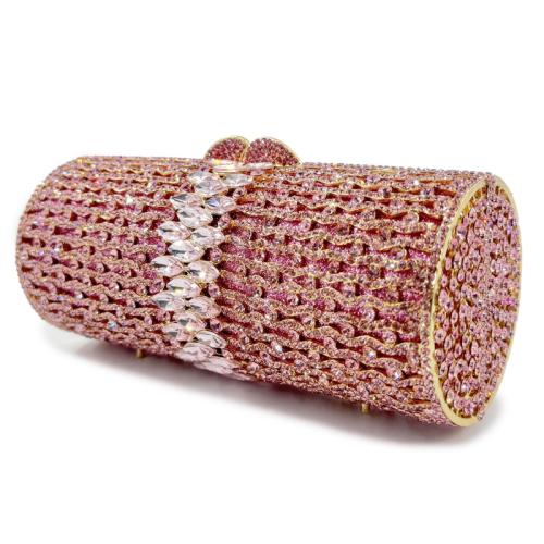 PU Leather Easy Matching Clutch Bag with rhinestone PC