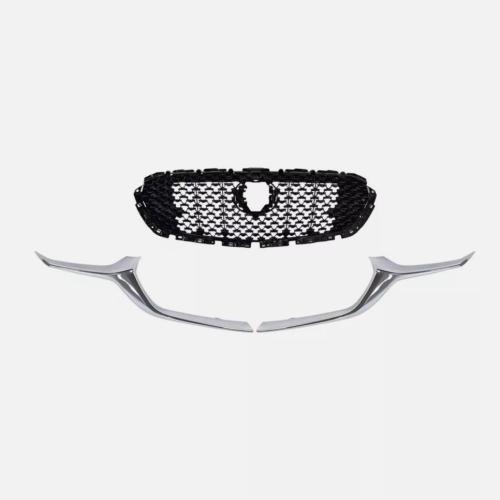 For 2020-2023 Mazda CX-30 Front Grille Assembly with Chrome Molding Trim