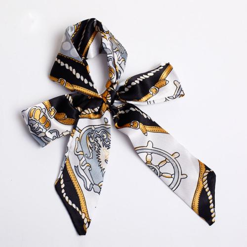 Polyester Easy Matching Silk Scarf printed PC