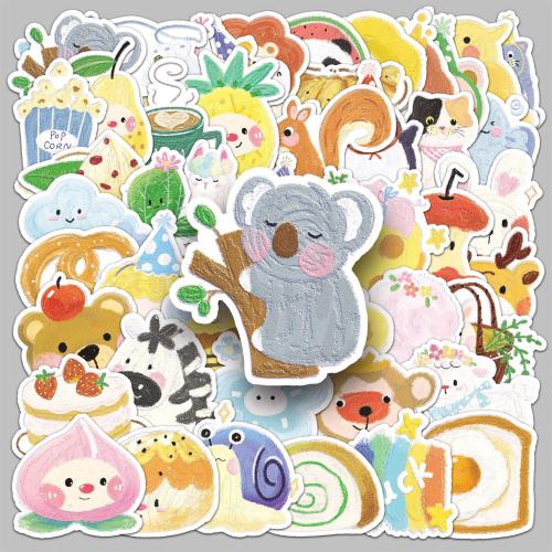 Pressure-Sensitive Adhesive & PVC DIY & Waterproof Decorative Sticker Cute Bag