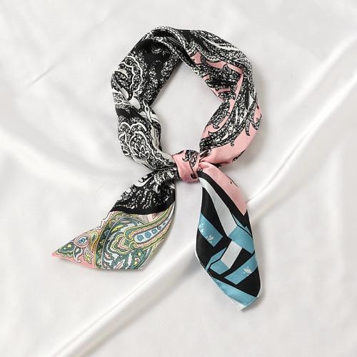 Silk small square scarf women's all-match thin scarf