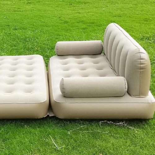 Inflatable Sofa Chair Folding Bed Lazy Sofa Automatic Inflatable Sofa Bed