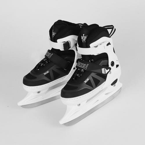 Carbon Steel & Polypropylene-PP adjustable Skate Shoes & thermal Solid Pair