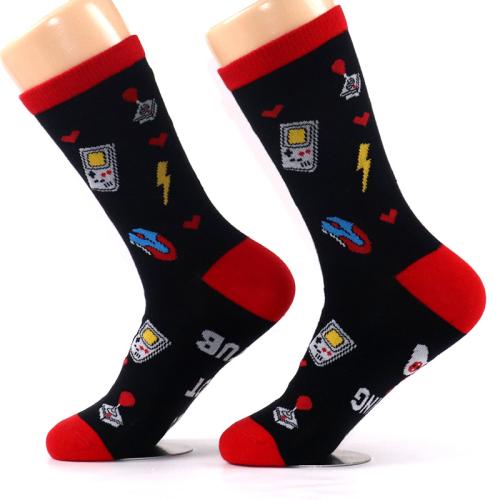 Coton Chaussettes de cheville unisexes Imprimé Lettre plus de couleurs pour le choix Paire