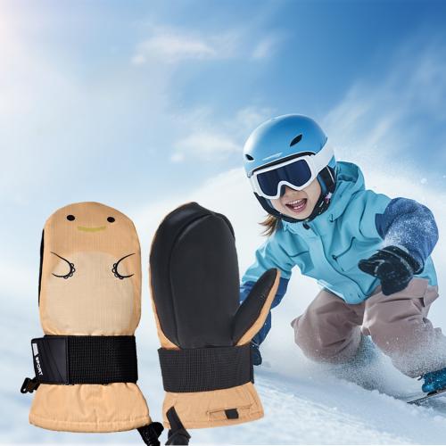 Children's Ski Gloves Windproof Waterproof Warm Warm Outdoor Sports Safety Protective Warm Gloves