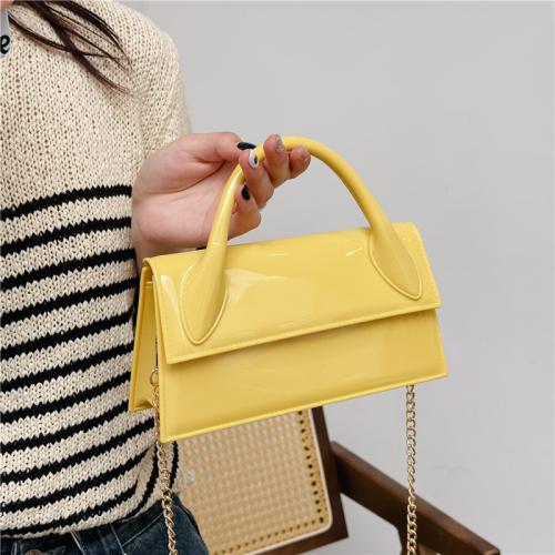 New PVC Bag Fashion Macaron Color Fashion Simple HandBag