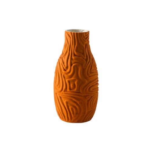 Simple Creative Home Soft Decorations Ceramic Vase Orange Flower Vessel DrieD Flower Decoration