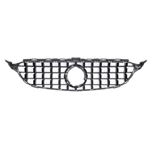 FOR MERCEDES C CLASS W205 C205 GRILLE PANchinaNA GT GLOSS BLACK 2019+ FACELIFT