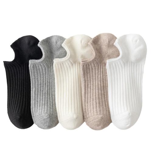 Polyester Chaussettes de bateau de femmes plus de couleurs pour le choix Paire