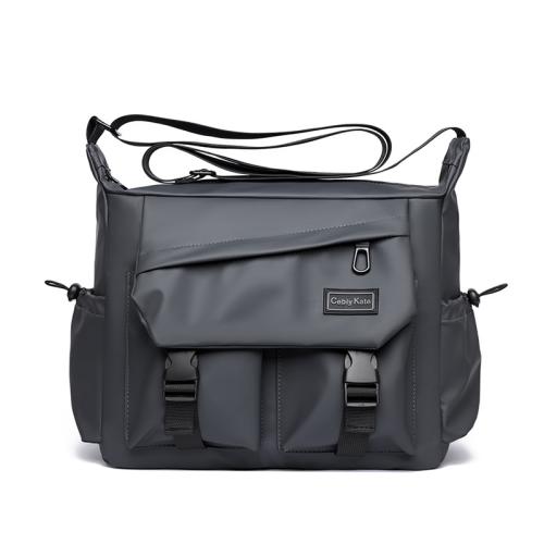 New Fashion Trendy Shoulder Bag Men's Large Capacity Bag Commuter Simple Bag