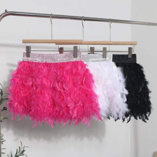 Feather Skirt Puff Skirt Birthday Party Short Skirt