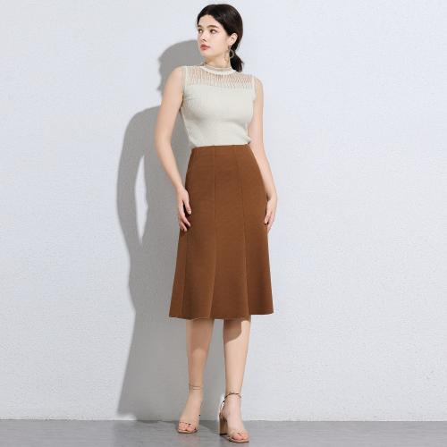 Hot new A- word high waist temperament skirt slim hip skirt