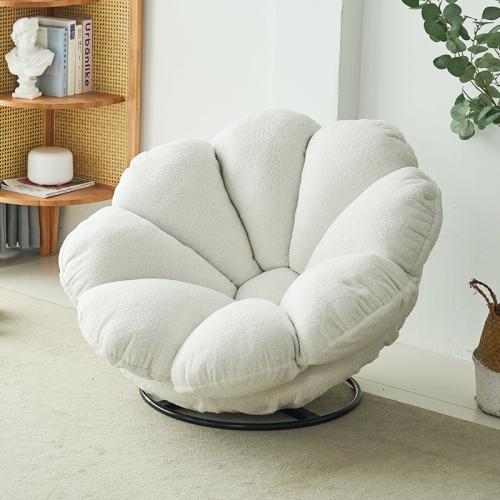 Petal Swivel Chair Lazy Sofa Simple Balcony Chair Living Room Sofa