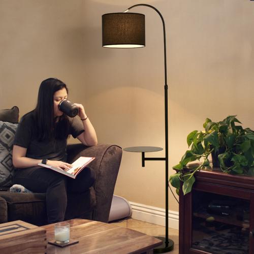 Nordic simple eye protection lamp creative living room study bedroom bedside floor lamp