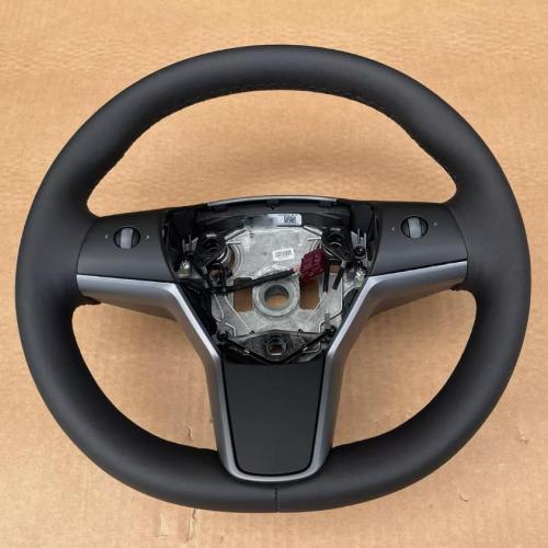 New! OEM  For Model 3 Y Driver Heated Leather Steering Wheel  1490214- 