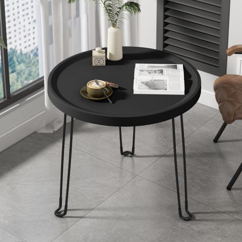 Foldable Sofa Side Table Simple Small Table Living Room Coffee Table Household Simple Small Round Table