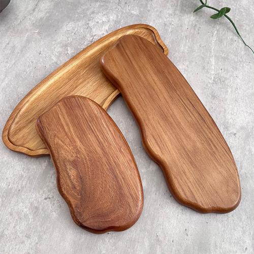 Wooden Tray Cloud-shaped Tea Tray Coffee Cup Anti-scalding Wooden Dinner Plate Cake Dessert Wooden Small Plate