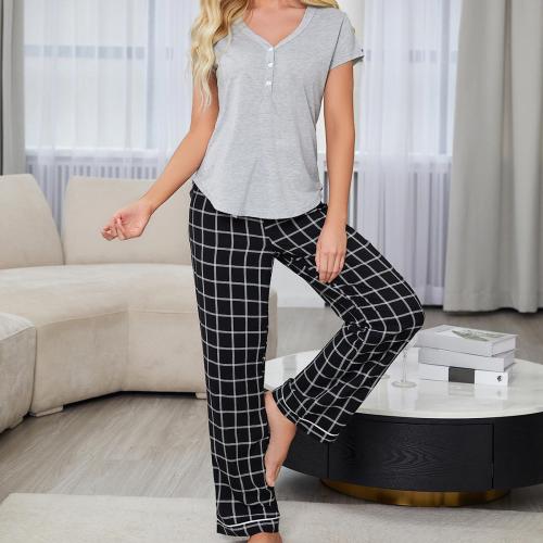 Radius & Spandex & Polyester Frauen Pyjama Set, mehr Farben zur Auswahl,  Festgelegt