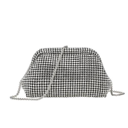 New Rhinestone Bag Women's Evening Bag Underarm Bag Flash Crosbody Bag