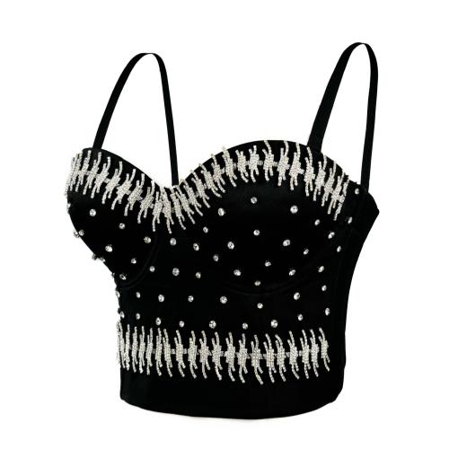 Fashion Nightclub Women's Backless Strap Camisole Fish Bone Corset