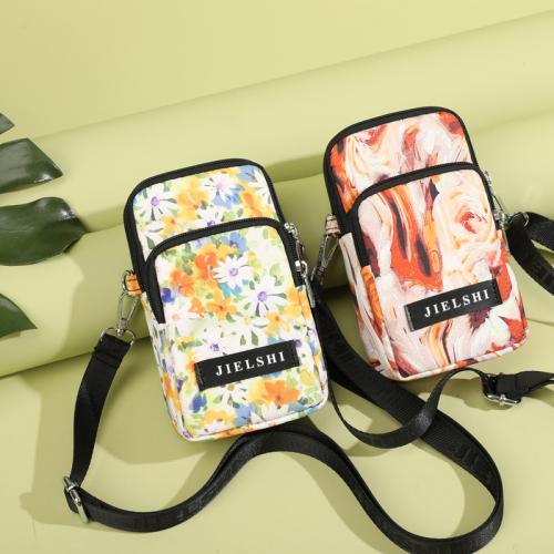 Lightweight Casual Mini Crossbody Bag All-match Waterproof Nylon Cloth Mobile Phone Bag