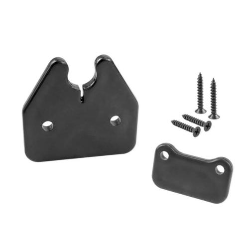 Black Sun Visor Repair Kit Fits For  Dodge RAM 1500 Trucks 2019-2024