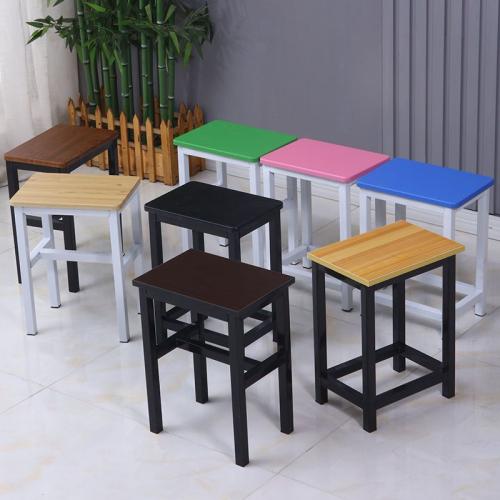 Household square stool desk stool dining stool simple square stool