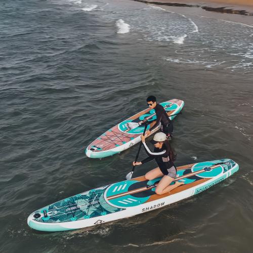 New double-layer paddle board beginner pulp board inflatable surfboard