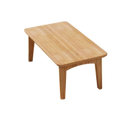 Foldable table side table household solid wood tatami small coffee table bay window table low table