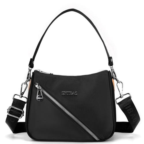 Casual All-match Handbag Lightweight Waterproof Nylon Cloth Bag Fashionable Ladies Crossbody Bag