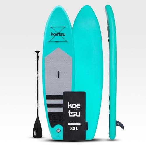 Green Paddle Board SUP Paddle Board Inflatable Water Ski Board