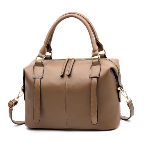 PU Leather Easy Matching Handbag large capacity & attached with hanging strap PC