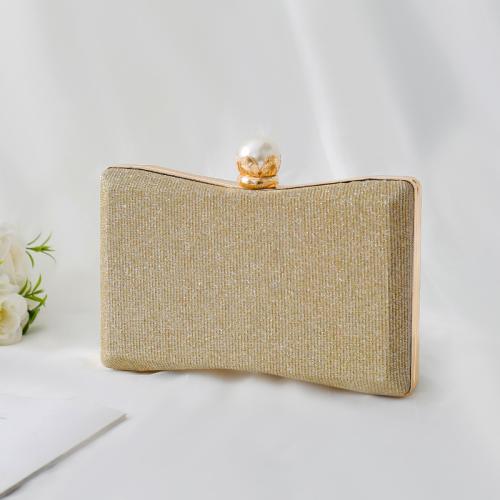 Evening Bag Women's Clutch Bag Fashion Beads Chain Bag Small Bag