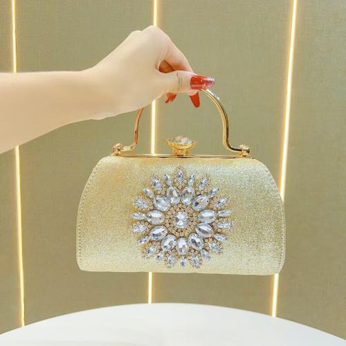 Rhinestones Women's Sunflower Banquet Dinner Bag Crossbody Bag