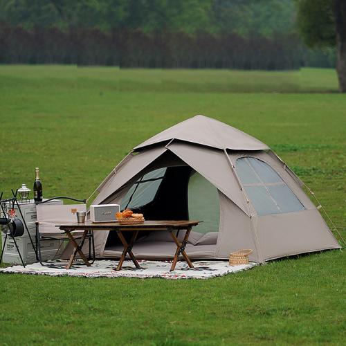 Outdoor Folding Portable Automatic Thickened Rainproof Outdoor Camping Equipment Full Set