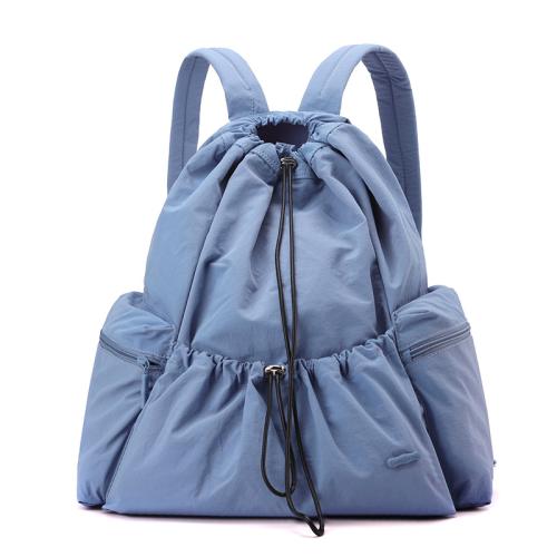 New Women's Large Capacity Backpack Drawstring Lightweight Sports Bag