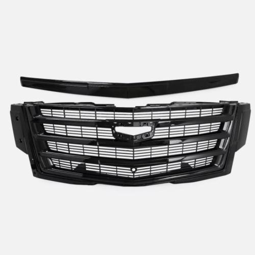 For 2015-2020 Cadillac Escalade Sport Front Grille Hood Trim Black 84661791