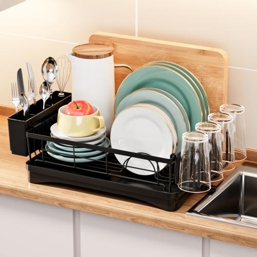 Kitchen Dish Rack Draining Storage Rack Cupboard and Chopsticks Storage Rack