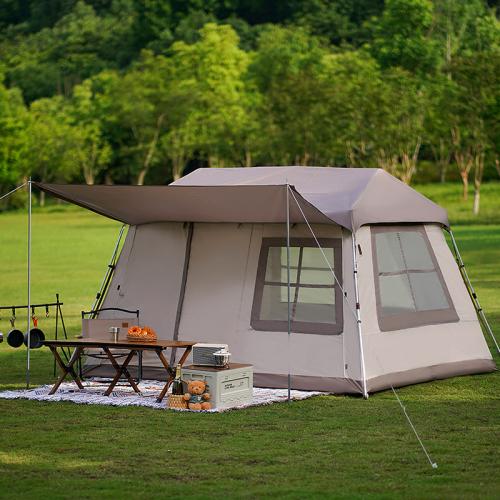 Rainstorm-proof Outdoor Automatic Tent Aluminum Pole Quick-opening Camping Tent